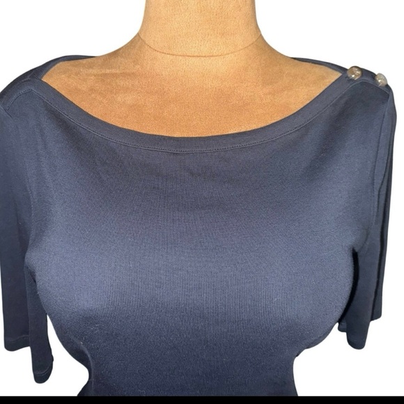 💰⬇️ LAUREN-RALPH LAUREN PRE-LOVED💕
Navy Blue Dress
Size Large - Picture 6 of 10